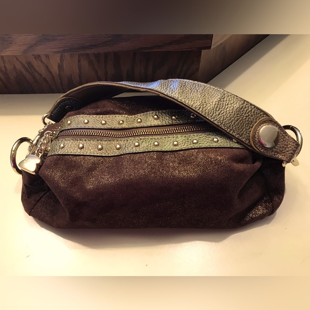 Brown and Gold Women's Bag